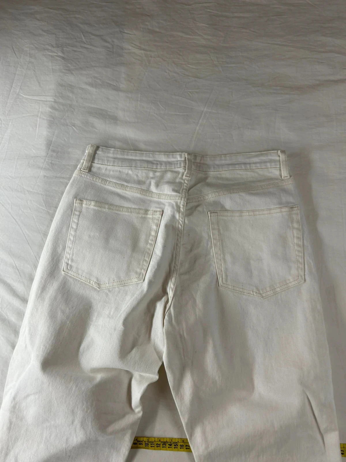 Rechte pas tex witte jeans – photo 12